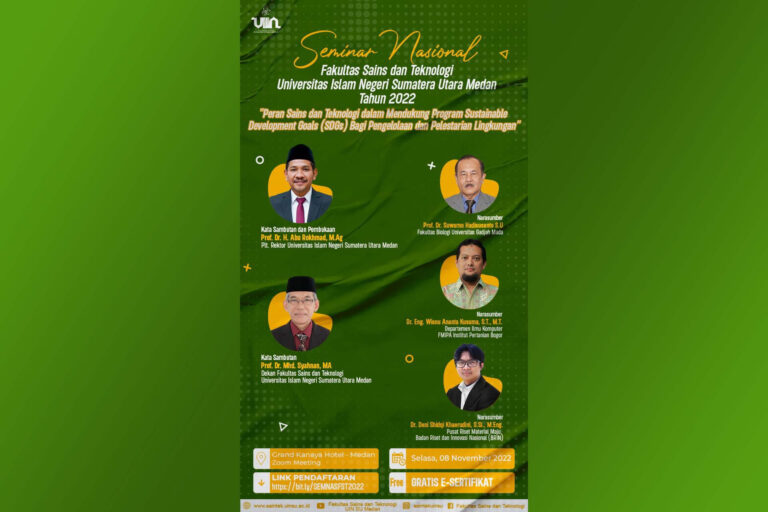 Seminar Nasional Fakultas Sains Dan Teknologi Tahun 2022