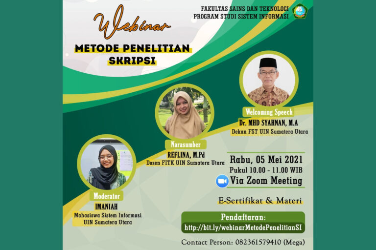Webinar Metode Penelitian Skripsi Prodi Sistem Informasi