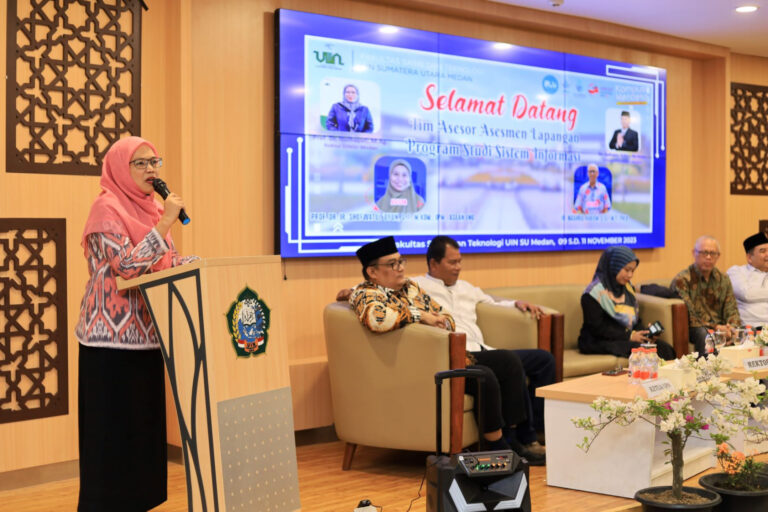 Asesmen Lapangan Akreditasi Prodi Sistem Informasi UINSU Dibuka oleh Rektor.