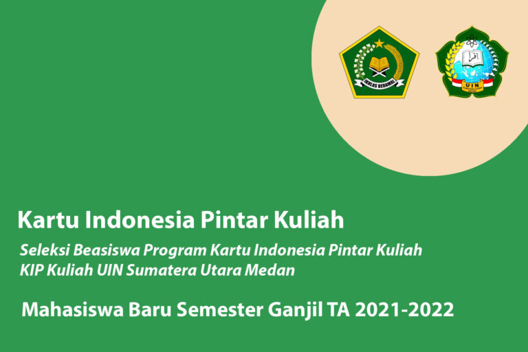 Penerima KIP Kuliah UIN Sumatera Utara Medan Tahun 2021