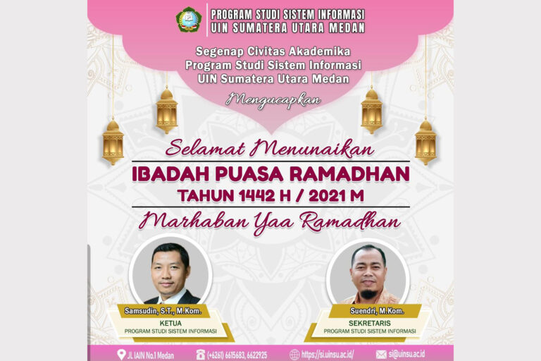 Selamat Menunaikan Ibadah Puasa Ramadhan 1442 H