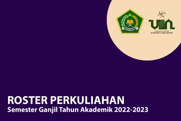Roster Perkuliahan Prodi Sistem Informasi Semester Ganjil TA 2022-2023