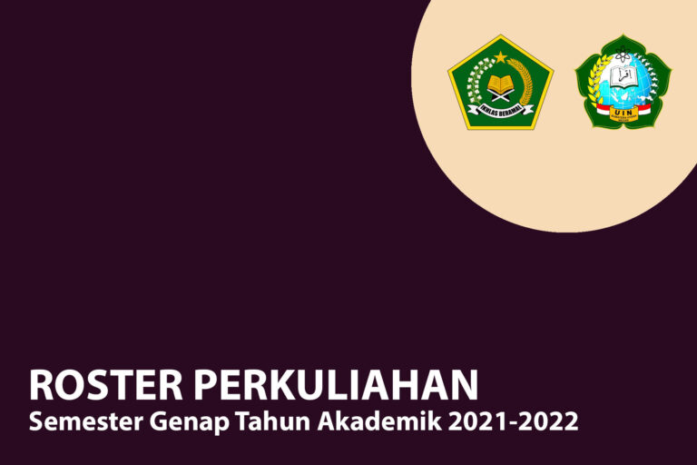 Roster Perkuliahan Prodi Sistem Informasi Semester Genap TA 2021-2022